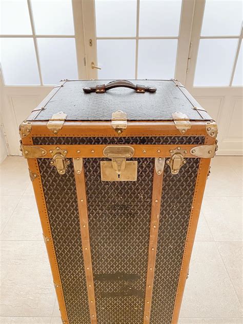 goyard trunk set|Goyard trunk price.